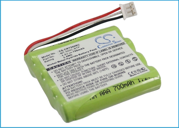 CRESTRON MT-500C-BTP Replacement Battery For CRESTRON MT-500C, MT-500C-RF, TSU6010, - vintrons.com