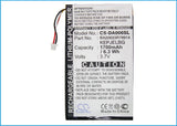 CREATIVE BA20603R79914, DVP-HD0003 Replacement Battery For CREATIVE Zen Vision M, Zen Vision M Video, - vintrons.com