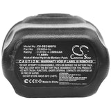 DEWALT DE9054, DE9054-XJ Replacement Battery For DEWALT DC600, DC600 Screwdriver, DC600-GB, DC600KA, - vintrons.com