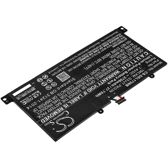 DELL 1MCXM, G3JJT, PKG3N Replacement Battery For DELL Latitude 5175, - vintrons.com