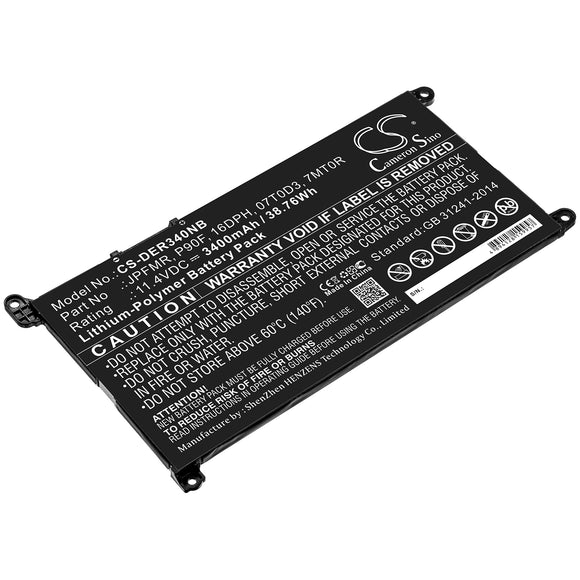 Battery For Dell Chromebook 3400, Chromebook 5488, Chromebook 5493,