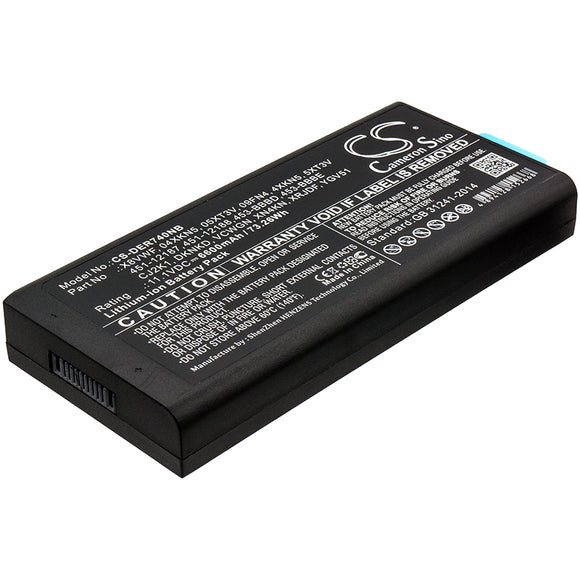 Battery For DELL Latitude E5404, Latitude E7404,