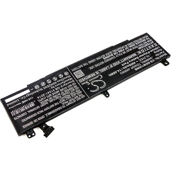 DELL 04RRR3, 4RRR3, TDW5P Replacement Battery For DELL Alienware 13 R3, ALW13C, - vintrons.com