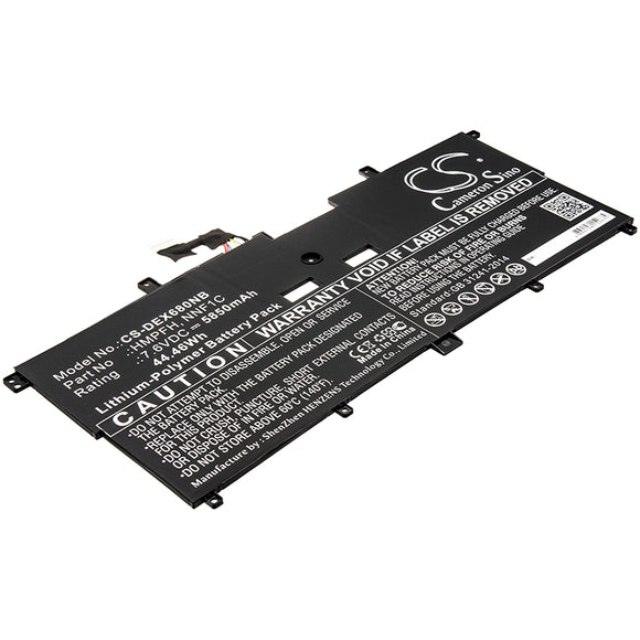 Battery For DELL XPS 13 9365 Series,