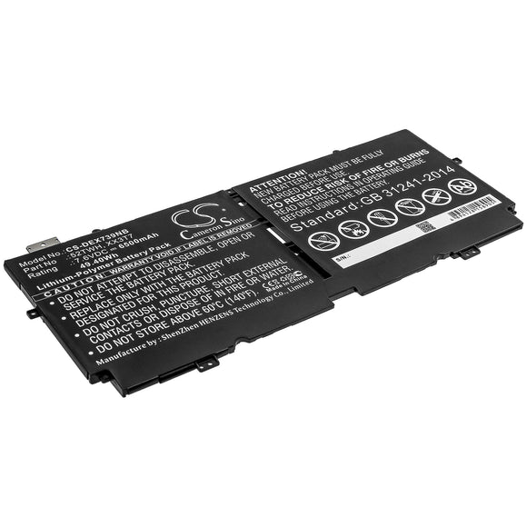 Battery For DELL XPS 13 7390, - vintrons.com