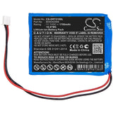 Battery For DEVISER DS2100A,DS2100B,DS2100Q, DEVISER B09040066, - vintrons.com