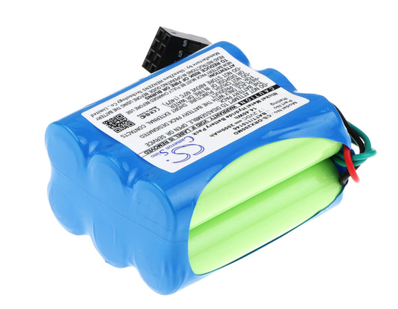 DRAGER 8411599, BATT/110146, P-100AASJ/A1 Replacement Battery For DRAGER Microvent, Oxylog 2000, / OHMEDA Suction Unit, / PHYSIO CONTROL Life Pak 250, - vintrons.com
