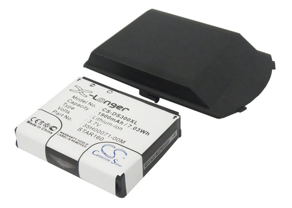 Battery For CINGULAR 3125, / DOPOD 710, S300, / HTC Star trek, - vintrons.com