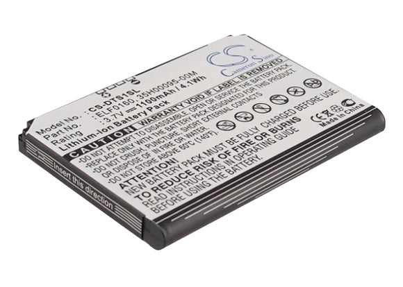 Battery For CECT S1, / DOPOD S1, S500, S505, Touch, / HTC Elf, - vintrons.com