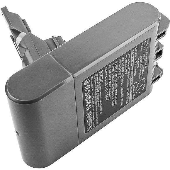 3000mAh Battery For DYSON SV11, V7, V7 Motorhead Pro, - vintrons.com