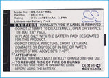 EMPORIA AK-C115 Replacement Battery For EMPORIA Telme C100, Telme C115, Telme C135, Telme C95, Telme C96, - vintrons.com