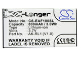 EMPORIA AK-RL1, AK-RL1 (V1.0) Replacement Battery For EMPORIA RL1, VF1C, - vintrons.com