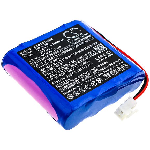 Battery For CMICS ECG-1230S, - vintrons.com