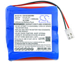 Battery For BIOCARE ECG-6010, ECG-6020, (3400mAh) - vintrons.com
