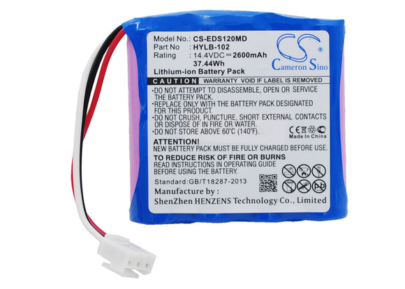 Battery For COMEN CM1200B ECG, CM-1200B ECG, - vintrons.com