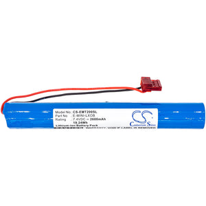 ENVIRONMENT E-MINI-LXOB Replacement Battery For ENVIRONMENT E-2DB, E-5DB, - vintrons.com