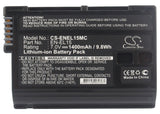 Battery For NIKON 1 V1, Coolpix D7000, D600, D610, D7000, D7100, - vintrons.com