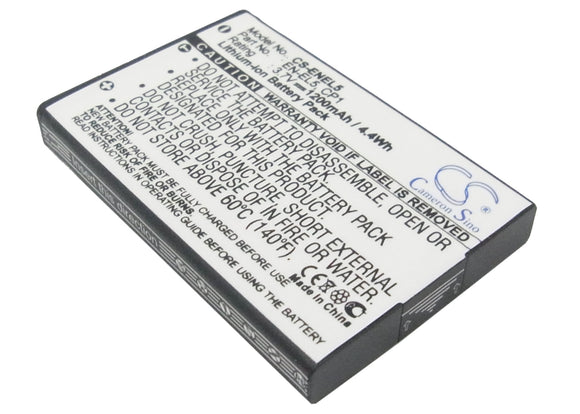 Battery For KLICKTEL NAVIGATOR K5, / NIKON Coolpix 3700, Coolpix 4200, - vintrons.com