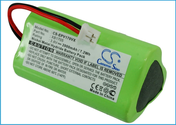 EURO PRO XB1705, / SHARK XB1705 Replacement Battery For EURO PRO Shark V1705, Shark V1705i, / SHARK V1705, V1705i, - vintrons.com