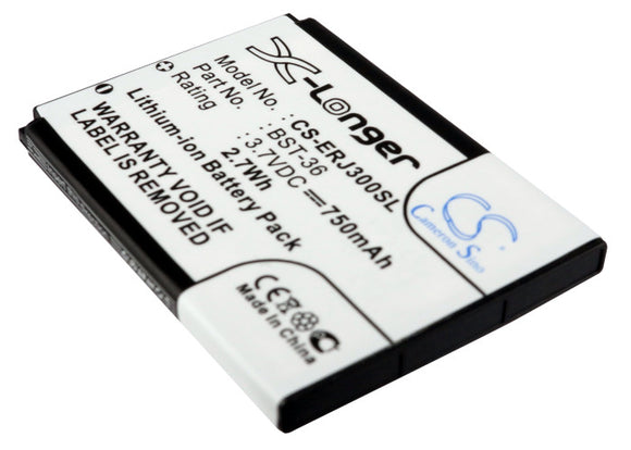 Battery For SONY ERICSSON J300, J300a, J300c, J300i, K310a, K310c, - vintrons.com