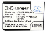 Battery For SONY ERICSSON J300, J300a, J300c, J300i, K310a, K310c, - vintrons.com
