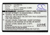 Battery For NTT DOCOMO ASO29038, XperiaTM, / SONY MT25, MT25a, MT25i, - vintrons.com