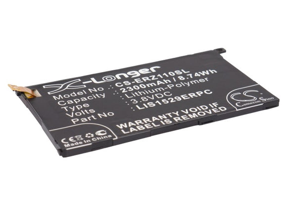 Battery For SONY ERICSSON Amami, Amami Maki, D5503, M51w, SO-02F, - vintrons.com