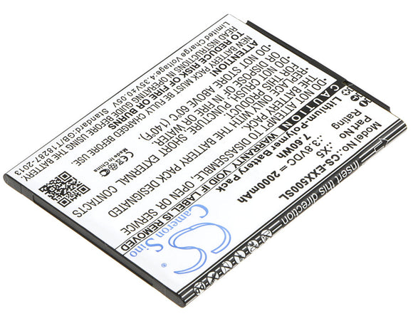 EXPLAY X5 Replacement Battery For EXPLAY X5, - vintrons.com
