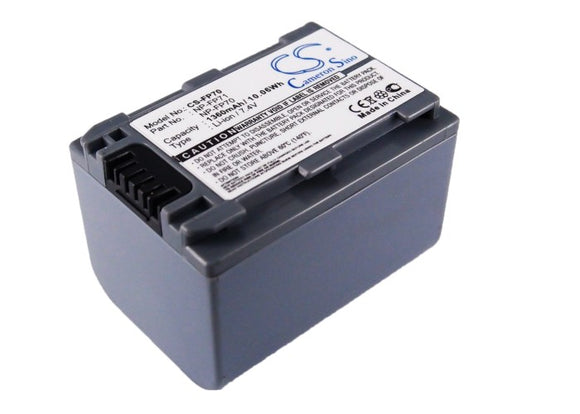 Battery For SONY DCR-DVD105, DCR-DVD105E, DCR-DVD203, DCR-DVD205, - vintrons.com