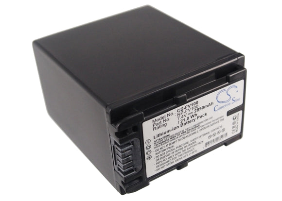 NP-FV100 Replacement Battery For SONY DCR-SR100, DCR-SR300, DCR-SR60, - vintrons.com