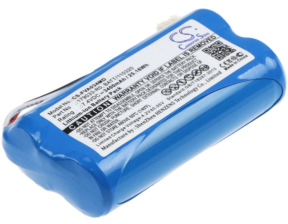 3400mAh Battery For FRESENIUS Infusionspump Volumat Agilia, - vintrons.com