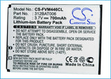 FRITZ!FON 312BAT006 Replacement Battery For FRITZ!FON 2000 2446, AVM 2000 2446, C4, M2, MT-F, - vintrons.com