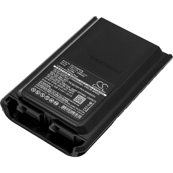 Battery For VERTEX VX230, VX-230, VX-231, VX231L, VX-231L, X-234, (1380mAh) - vintrons.com