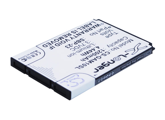 Battery For ASUS A10, M10, M10E, T20, / GARMIN-ASUS Nuvifone A10, - vintrons.com