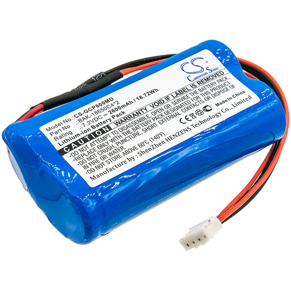 G-CARE BAK-18650C4*2 Replacement Battery For G-CARE SP-800, - vintrons.com