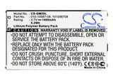 Garmin 010-10567-08, 101056708, IA1XB12H2 Replacement Battery For Garmin iQue M5, - vintrons.com