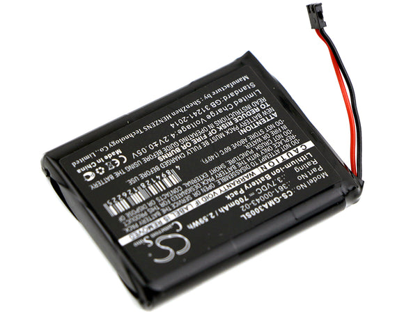 GARMIN 361-00043-02 Replacement Battery For GARMIN 010-01690-00, Approach G30, - vintrons.com