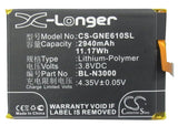 GIONEE BL-N3000 Replacement Battery For BLU L220, Life Pure Mini, / GIONEE E6 Mini, - vintrons.com