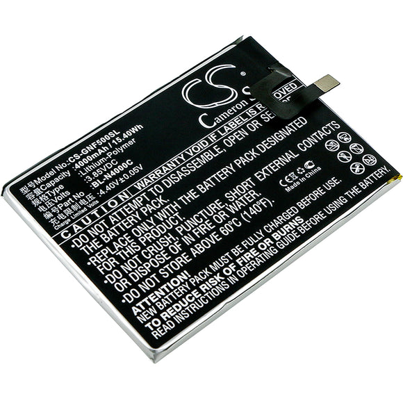GIONEE BL-N4000C Replacement Battery For GIONEE F5, F5 TD-LTE Dual SIM, F5L, F5L TD-LTE Dual SIM, - vintrons.com