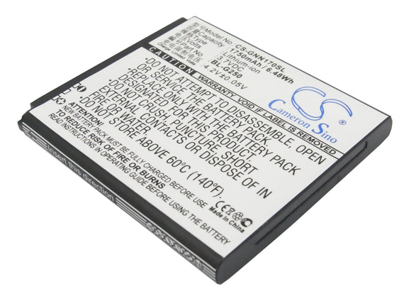 GIONEE BL-G205 Replacement Battery For GIONEE GN170, - vintrons.com