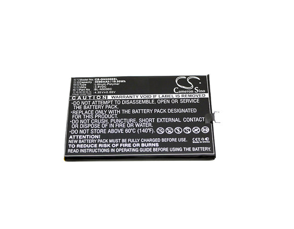 GIONEE BL-N5000C Replacement Battery For GIONEE GN5002, M5 enjoy, - vintrons.com