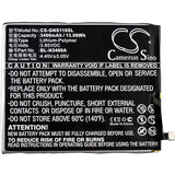 GIONEE BL-N3400A Replacement Battery For GIONEE S11, S11 Dual SIM, S11 Dual SIM TD-LTE, - vintrons.com