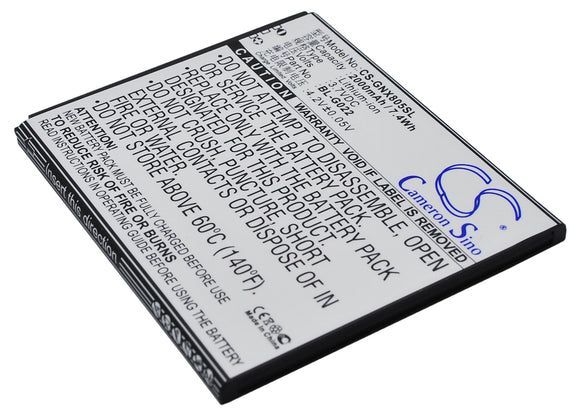 GIONEE BL-G022 Replacement Battery For GIONEE X805, - vintrons.com