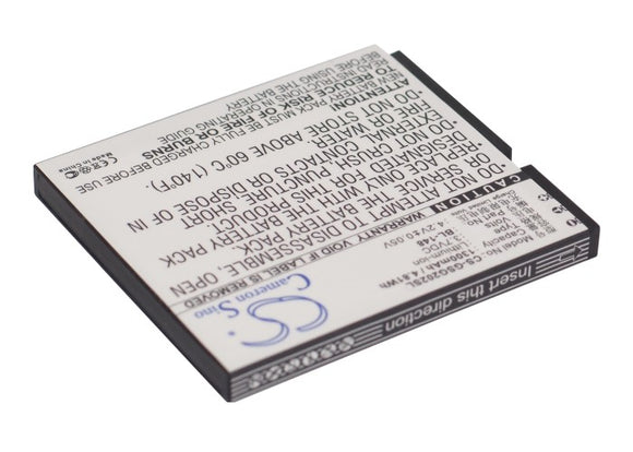 GIGABYTE BL-148, / GSMART BL-148 Replacement Battery For GIGABYTE Gsmart GS202, / GSMART GS202, - vintrons.com