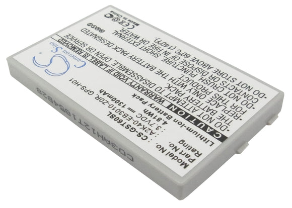 GIGABYTE A2K40-EB3010-Z0R, GPS-H01 Replacement Battery For GIGABYTE gSmart MW998, gSmart t600, - vintrons.com