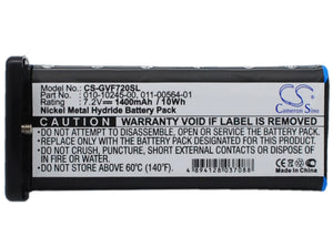 Garmin 010-10245-00, 011-00564-01 Replacement Battery For Garmin VHF 720, VHF 725, VHF 725e, - vintrons.com