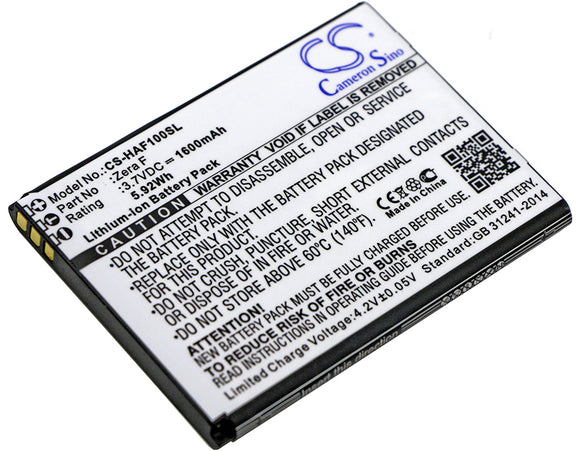 HIGHSCREEN Zera F Replacement Battery For HIGHSCREEN Zera F, - vintrons.com