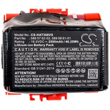 Battery For GARDENA McCulloch Rob R600, R40, R50, R70, R80, R1000, (2500mAh) - vintrons.com