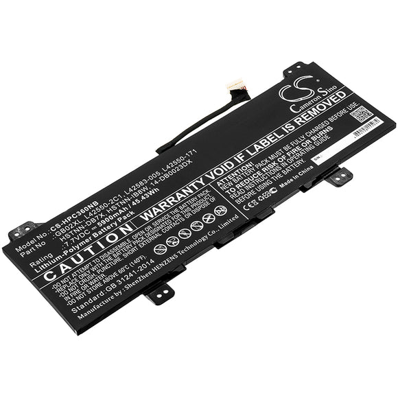 Battery For HP Chromebook X360 11,