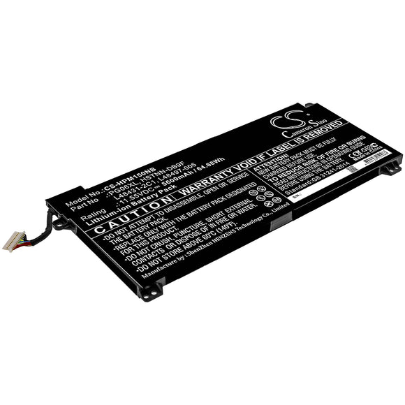 Battery For HP Omen 15-DH0000NA, Omen 15-DH0000NX,